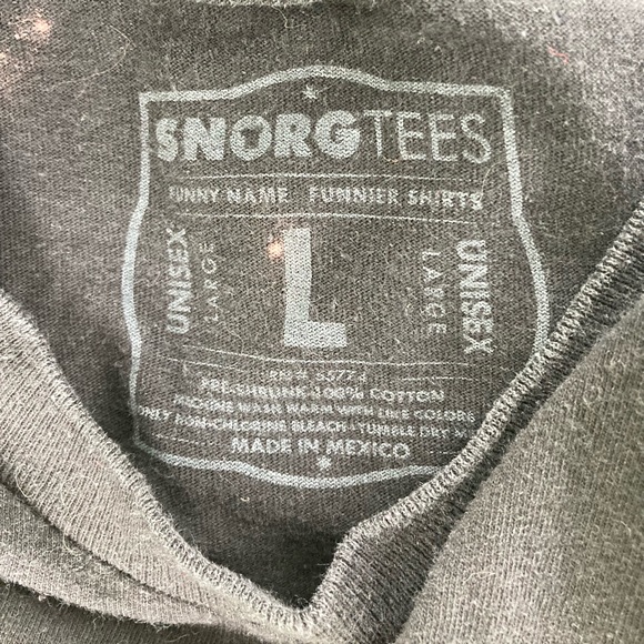 STAR WARS BLACK TSHIRT ‘THE POWER OF THE DORK SIDE’ LARGE UNISEX - Picture 7 of 7